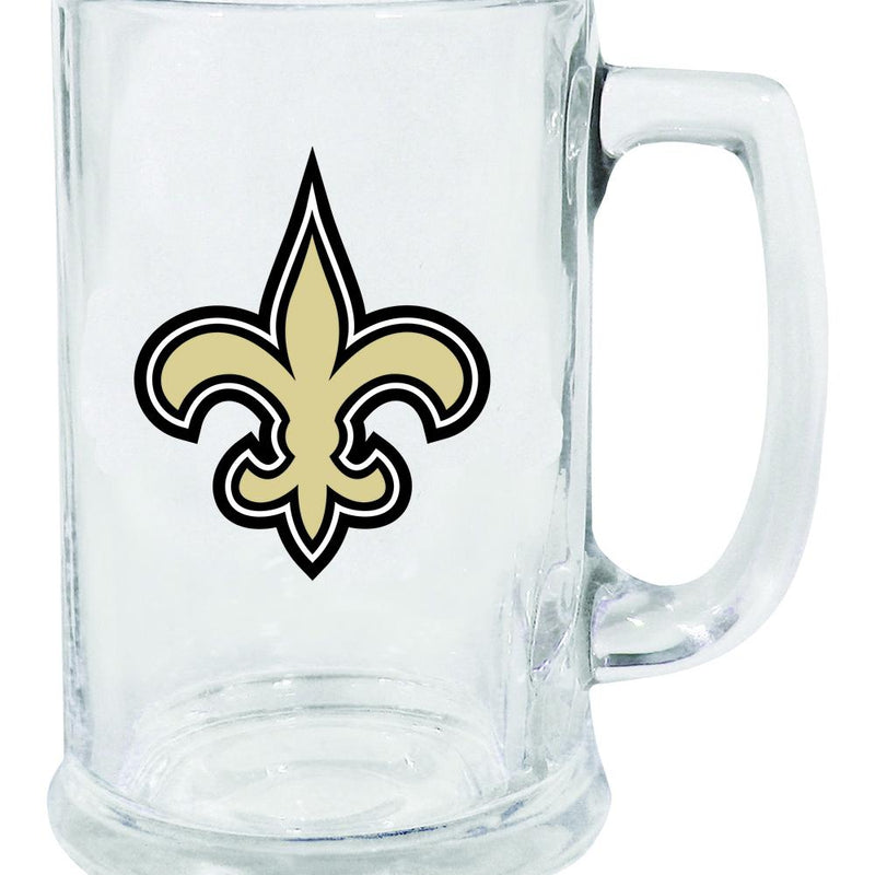 15oz Decal Glass Stein | New Orleans Saints New Orleans Saints, NFL, NOS, OldProduct 888966795570 $13