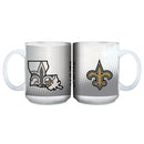 15oz White Mug State of Mind | New Orleans Saints
New Orleans Saints, NFL, NOS, OldProduct
The Memory Company