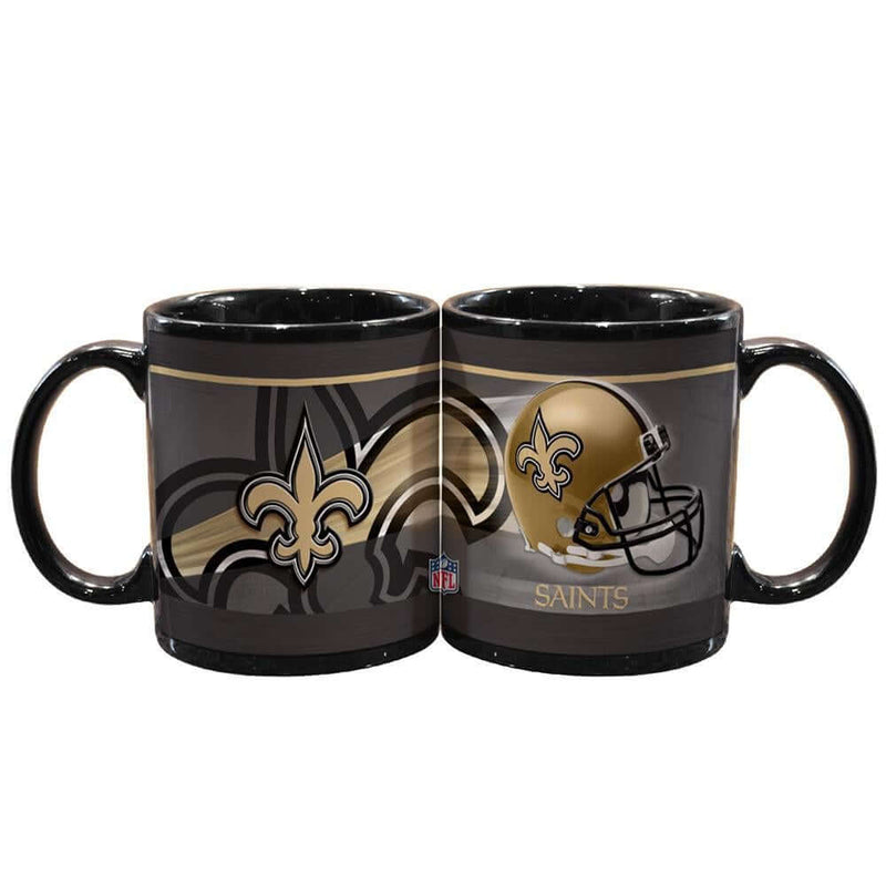 11oz Black Helmet Mug | New Orleans Saints New Orleans Saints, NFL, NOS, OldProduct 687746753379 $10