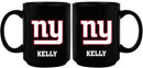 15oz Black Personalized Ceramic Mug | New York Giants CurrentProduct, Drinkware_category_All, Engraved, New York Giants, NFL, NYG, Personalized_Personalized 194207504383 $21.86