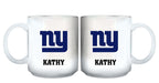 11oz White Personalized Ceramic Mug | New York Giants CurrentProduct, Custom Drinkware, Drinkware_category_All, Gift Ideas, New York Giants, NFL, NYG, Personalization, Personalized_Personalized 194207442531 $20.11