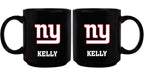 11oz Black Personalized Ceramic Mug | New York Giants CurrentProduct, Custom Drinkware, Drinkware_category_All, Gift Ideas, New York Giants, NFL, NYG, Personalization, Personalized_Personalized 194207372678 $20.11