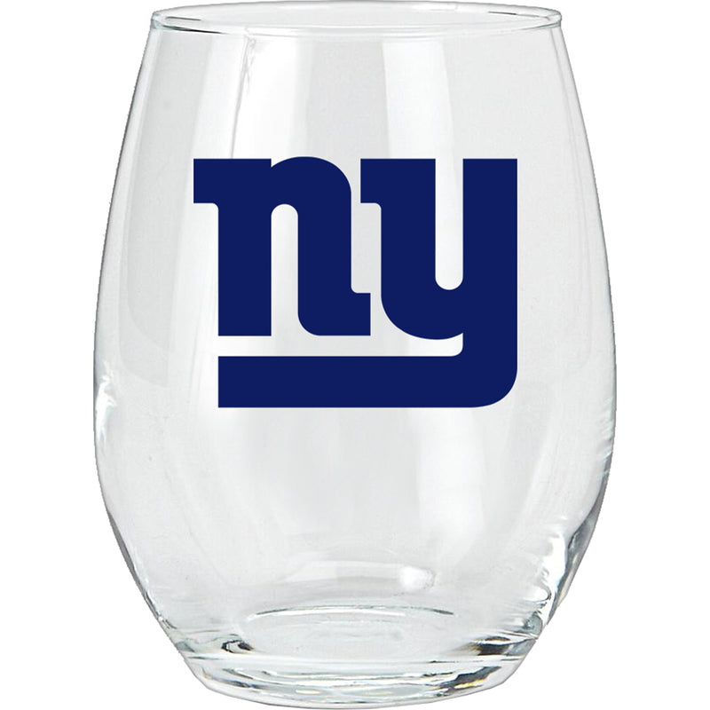 15oz Stemless Glass Tumbler | New York Giants