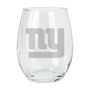 15oz Etched Stemless Tumbler | New York Giants CurrentProduct, Drinkware_category_All, New York Giants, NFL, NYG 194207266014 $12.49
