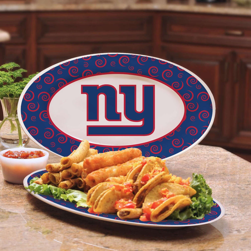 12 Inch Swirl Platter | New York Giants New York Giants, NFL, NYG, OldProduct 687746905860 $25