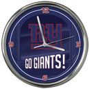 Go Team! Chrome Clock | New York Giants
New York Giants, NFL, NYG, OldProduct
The Memory Company