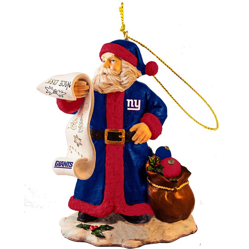 2015 Naughty Nice List Santa Ornament | New York Giants
Holiday_category_All, New York Giants, NFL, NYG, OldProduct
The Memory Company