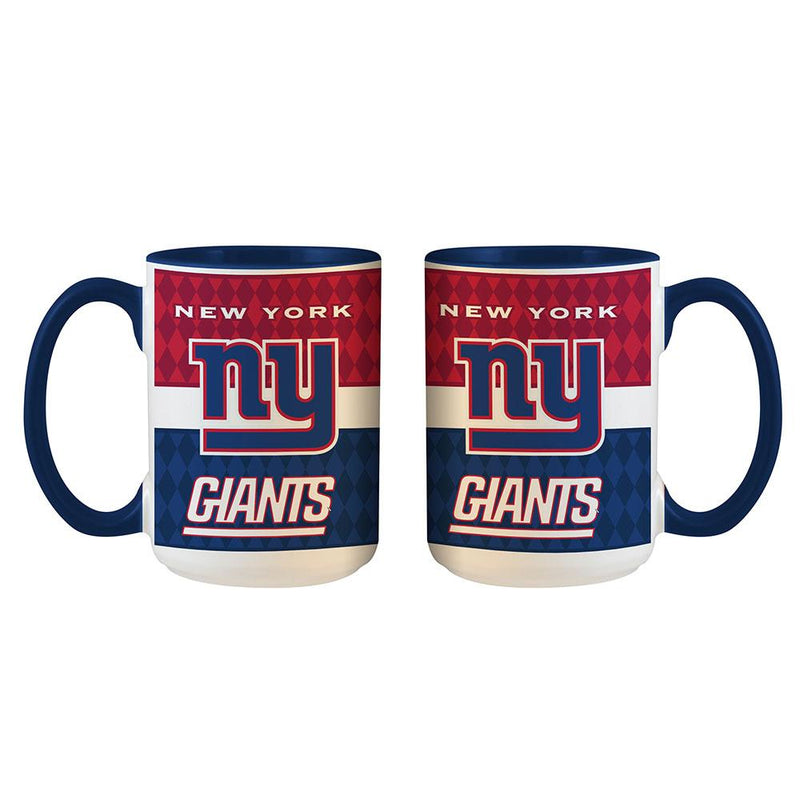 15oz White Inner Stripe Mug | New York Giants
New York Giants, NFL, NYG, OldProduct
The Memory Company