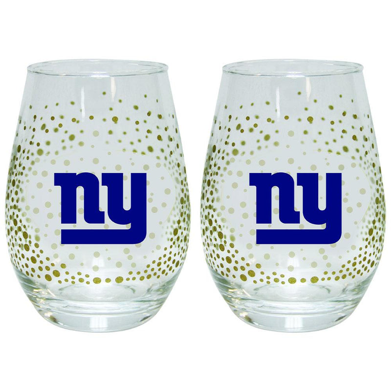 2 Pack Glitter Stemless Wine Tumbler | New York Giants
New York Giants, NFL, NYG, OldProduct
The Memory Company