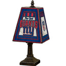 14 Inch Art Glass Table Lamp | New York Giants CurrentProduct, Home & Office_category_All, Home & Office_category_Lighting, New York Giants, NFL, NYG 687746978611 $98.99