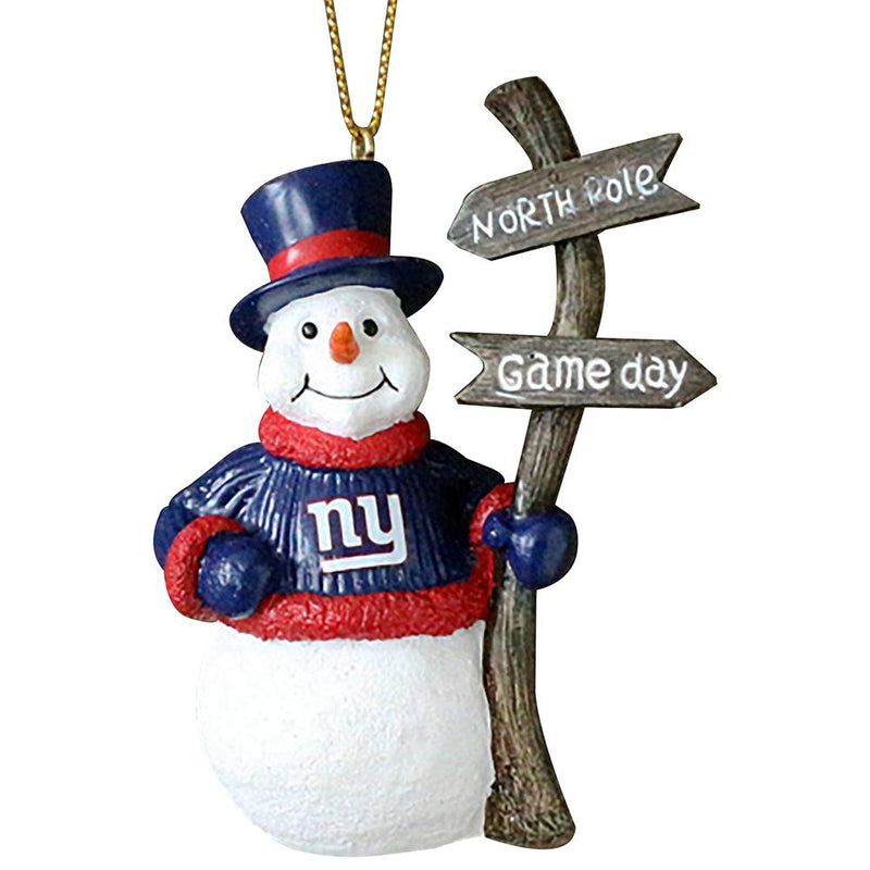 Snowman w/ Sign Ornament Giants
New York Giants, NFL, NYG, OldProduct
The Memory Company