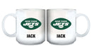 11oz White Personalized Ceramic Mug | New York Jets CurrentProduct, Custom Drinkware, Drinkware_category_All, Gift Ideas, New York Jets, NFL, NYJ, Personalization, Personalized_Personalized 194207442524 $20.11