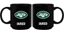 11oz Black Personalized Ceramic Mug | New York Jets CurrentProduct, Custom Drinkware, Drinkware_category_All, Gift Ideas, New York Jets, NFL, NYJ, Personalization, Personalized_Personalized 194207372654 $20.11