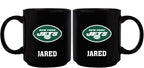 11oz Black Personalized Ceramic Mug | New York Jets CurrentProduct, Custom Drinkware, Drinkware_category_All, Gift Ideas, New York Jets, NFL, NYJ, Personalization, Personalized_Personalized 194207372654 $20.11