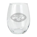 15oz Etched Stemless Tumbler | New York Jets CurrentProduct, Drinkware_category_All, New York Jets, NFL, NYJ 194207266021 $12.49