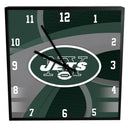 12 Inch Square Carbon Fiber Clock | New York Jets New York Jets, NFL, NYJ, OldProduct 687746321172 $25