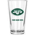 17oz Personalized Pint Glass | New York Jets