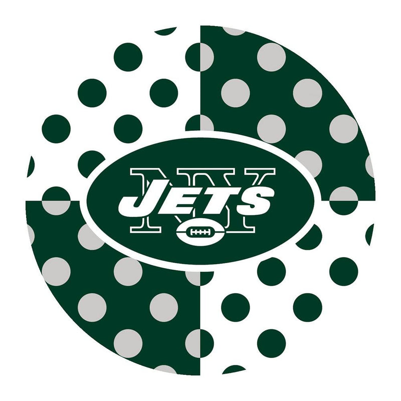 Single Two Tone Polka Dot Coaster | New York Jets
New York Jets, NFL, NYJ, OldProduct
The Memory Company