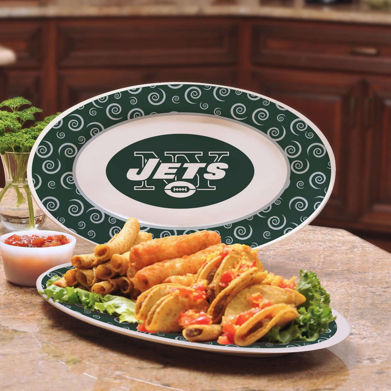 12 Inch Swirl Platter | New York Jets New York Jets, NFL, NYJ, OldProduct 687746905877 $25