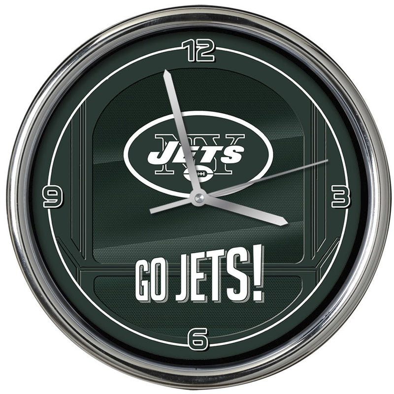 Go Team! Chrome Clock | New York Jets
New York Jets, NFL, NYJ, OldProduct
The Memory Company