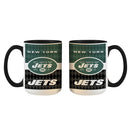 15oz White Inner Stripe Mug | New York Jets
New York Jets, NFL, NYJ, OldProduct
The Memory Company