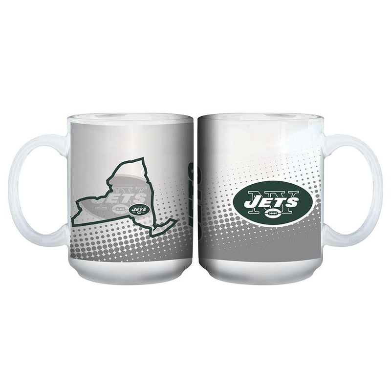 15oz White Mug State of Mind | New York Jets
New York Jets, NFL, NYJ, OldProduct
The Memory Company