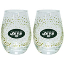 2 Pack Glitter Stemless Wine Tumbler | JETS
New York Jets, NFL, NYJ, OldProduct
The Memory Company