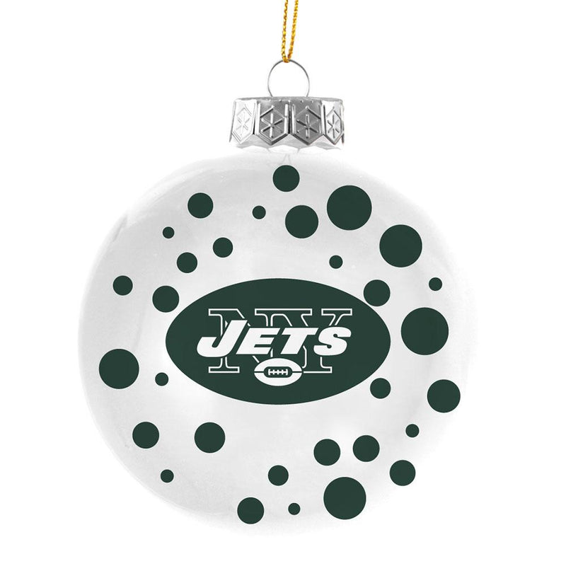 Polka Dot Ball Ornament | New York Jets
New York Jets, NFL, NYJ, OldProduct
The Memory Company