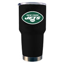 30oz Black Stainless Steel Tumbler | New York Jets