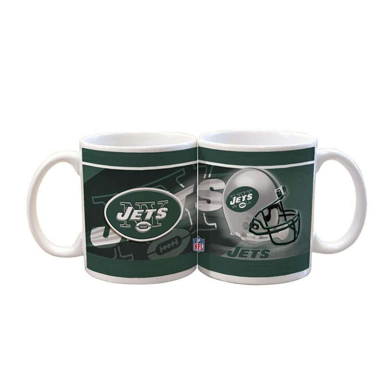 11oz White Helmet Mug | New York Jets New York Jets, NFL, NYJ, OldProduct 687746753072 $10