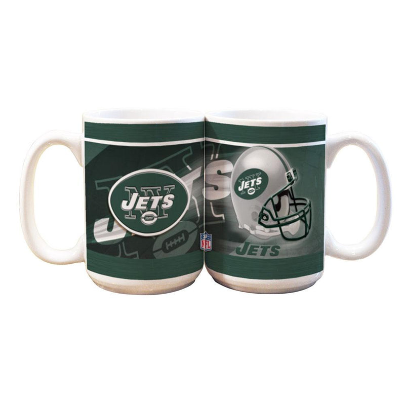 15oz White Helmet Mug | New York Jets
New York Jets, NFL, NYJ, OldProduct
The Memory Company