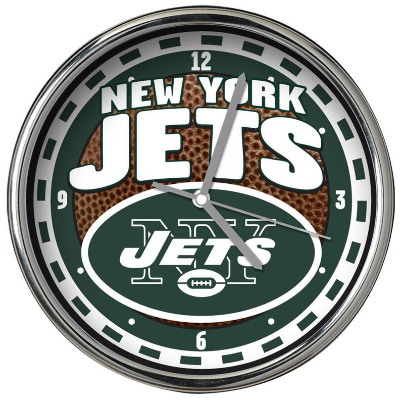 Chrome Clock 4 | New York Jets
New York Jets, NFL, NYJ, OldProduct
The Memory Company