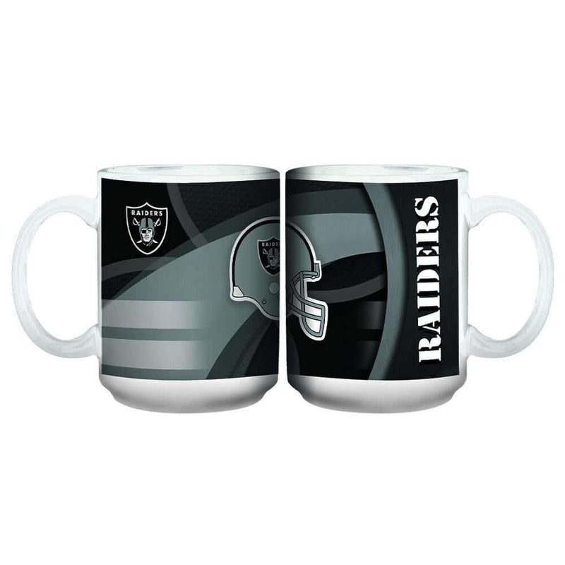 11oz White Carbon Fiber Mug | Raiders LVR, NFL, OldProduct 687746366241 $10