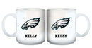 11oz White Personalized Ceramic Mug | Philadelphia Eagles CurrentProduct, Custom Drinkware, Drinkware_category_All, Gift Ideas, NFL, PEG, Personalization, Personalized_Personalized, Philadelphia Eagles 194207442517 $20.11