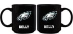 11oz Black Personalized Ceramic Mug | Philadelphia Eagles CurrentProduct, Custom Drinkware, Drinkware_category_All, Gift Ideas, NFL, PEG, Personalization, Personalized_Personalized, Philadelphia Eagles 194207372647 $20.11
