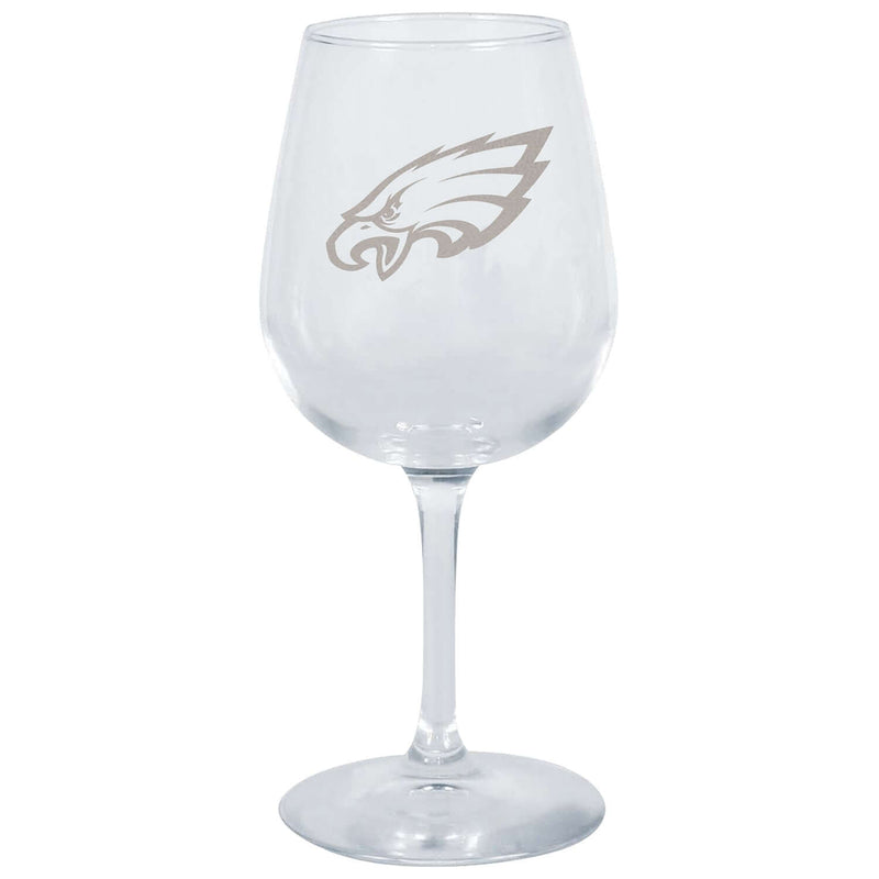 12.75oz Stemmed Wine Glass | Philadelphia Eagles CurrentProduct, Drinkware_category_All, NFL, PEG, Philadelphia Eagles 194207629901 $13.99