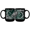 15oz Black Diamond Plate Mug | Philadelphia Eagles NFL, OldProduct, PEG, Philadelphia Eagles 687746140001 $13