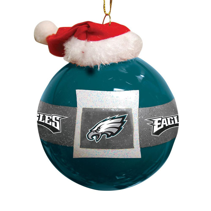 Santa w/Ball Ornament | EAGLES
CurrentProduct, Holiday_category_All, Holiday_category_Ornaments, NFL, PEG, Philadelphia Eagles
The Memory Company