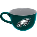 15oz Latte Mug | Philadelphia Eagles CurrentProduct, Drinkware_category_All, NFL, PEG, Philadelphia Eagles 888966725218 $16.49