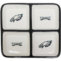 4 Section Square Tray | Philadelphia Eagles