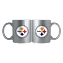 11oz. Silver Mug | Pittsburgh Steelers NFL, OldProduct, Pittsburgh Steelers, PST 687746196404 $11.5