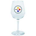 12.75oz Stem Dec Wine Glass | Pittsburgh Steelers Holiday_category_All, NFL, OldProduct, Pittsburgh Steelers, PST 888966057463 $12