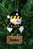Snowman w Sign Ornament - Pittsburgh Steelers
NFL, OldProduct, Pittsburgh Steelers, PST
The Memory Company
