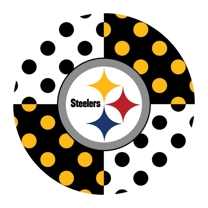 Single Two Tone Polka Dot Coaster | Pittsburgh Steelers
NFL, OldProduct, Pittsburgh Steelers, PST
The Memory Company