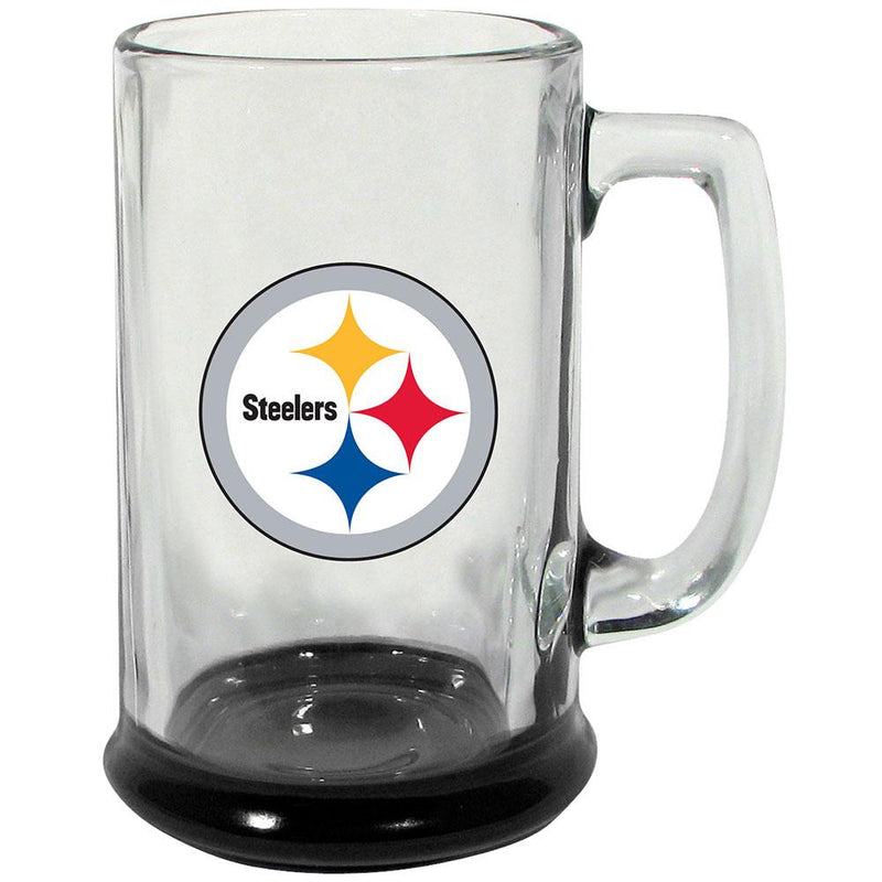 15oz Highlight Decal Glass Stein | Pittsburgh Steelers NFL, OldProduct, Pittsburgh Steelers, PST 888966797369 $14