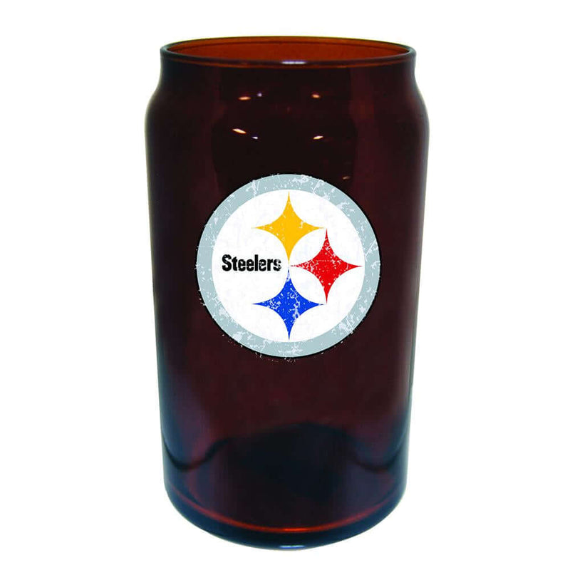 12oz Retro Dec Amber Can Steelers NFL, OldProduct, Pittsburgh Steelers, PST  $12