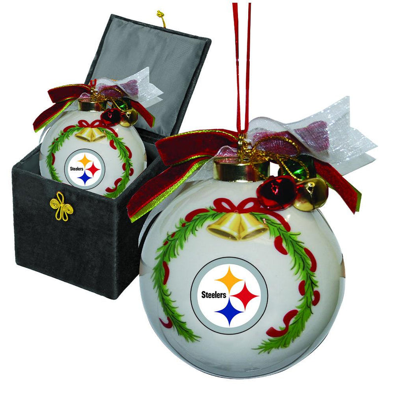 Ceramic Ball Ornament w/Box | Pittsburgh Steelers
CurrentProduct, Holiday_category_All, Holiday_category_Ornaments, NFL, Pittsburgh Steelers, PST
The Memory Company