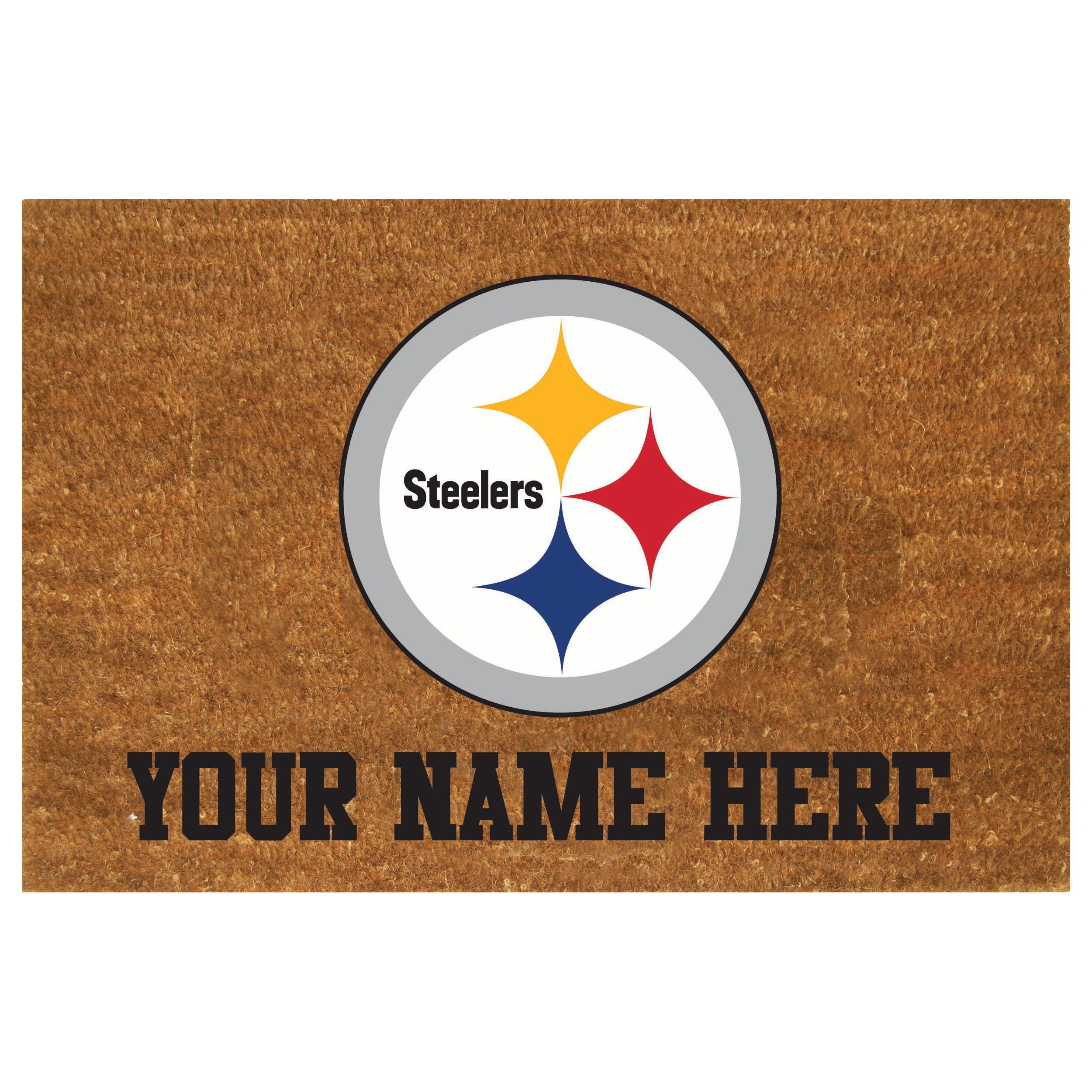 Personalized Doormat | Pittsburgh Steelers