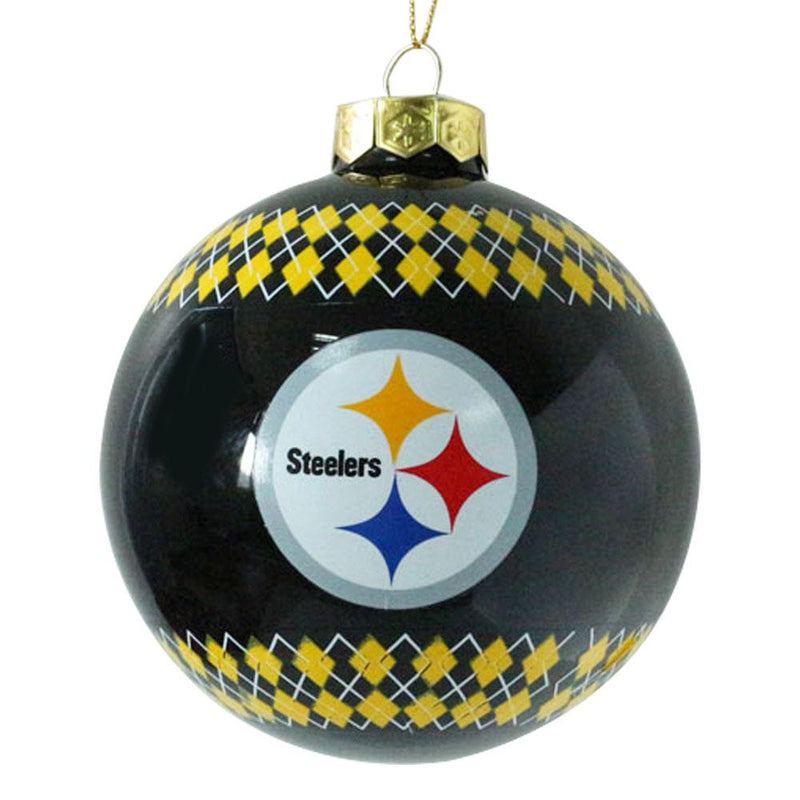 4" Argyle Glass Ball Ornament Steelers
NFL, OldProduct, Pittsburgh Steelers, PST
The Memory Company