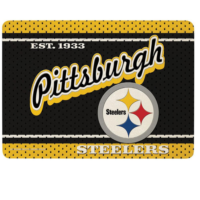 Jersey Cut Board | Pittsburgh Steelers
NFL, OldProduct, Pittsburgh Steelers, PST
The Memory Company